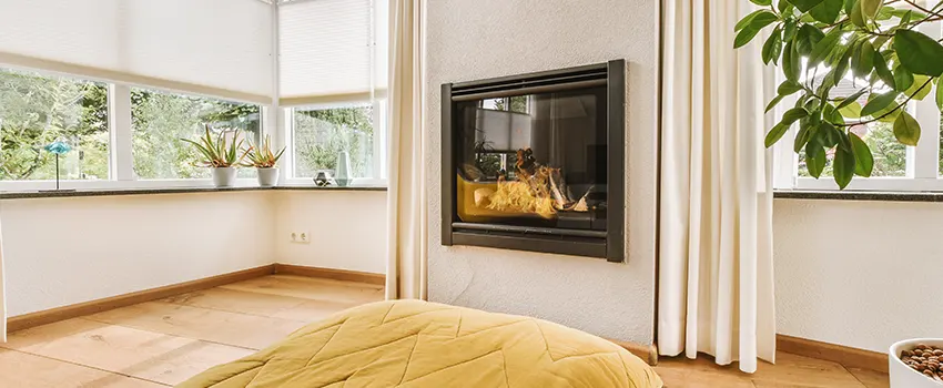 Residential Fireplace Ceramic Glass Installation in Foster City, CA