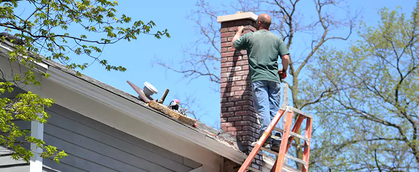 Vinyl and PVC Chimney Flashing Installation in Foster City, CA